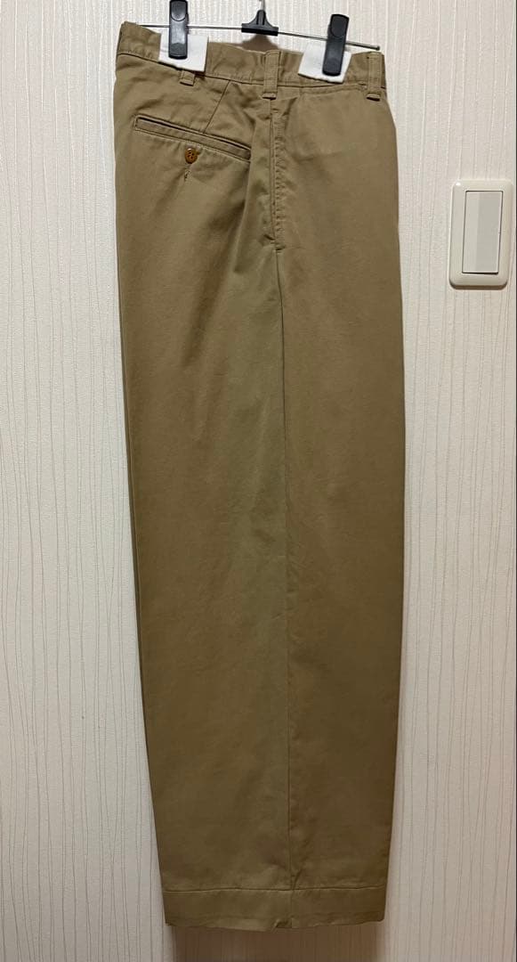 Whim Gazette 【GEMINI】 テーパードパンツ 38 ベージュ