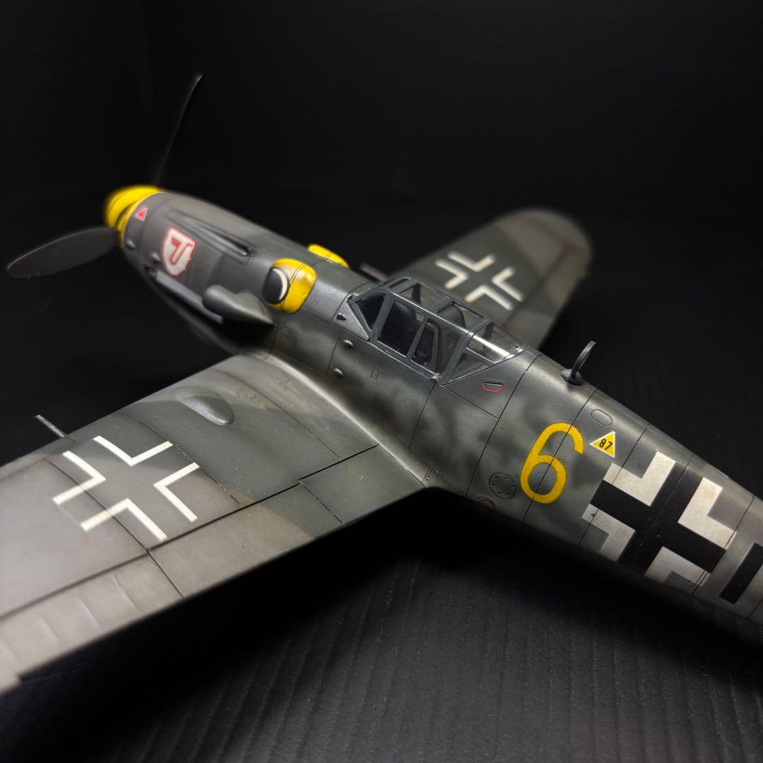 メッサーシュミットBf109G 1/48プラモデル完成品