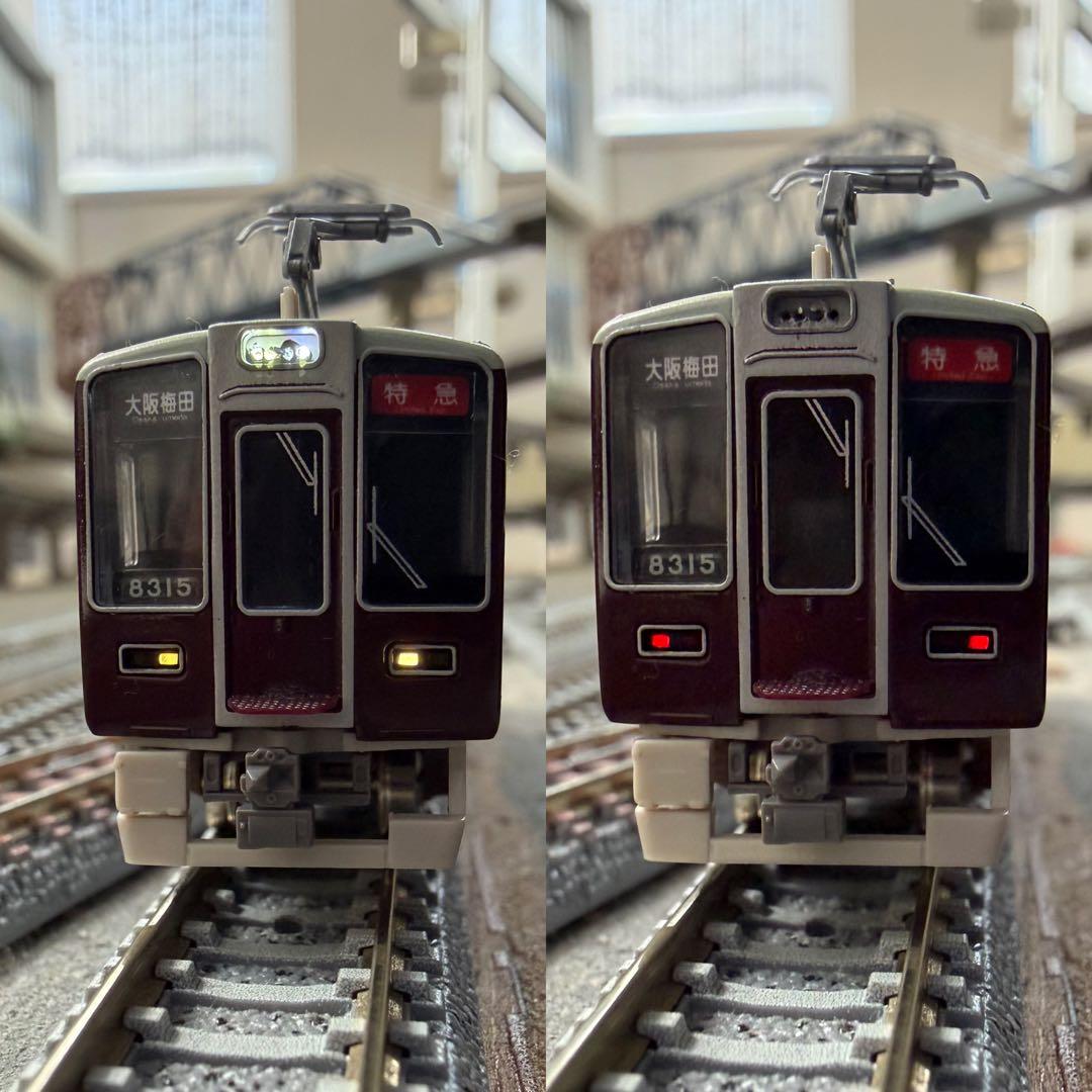 阪急電鉄 8315f グリーンマックス 加工品