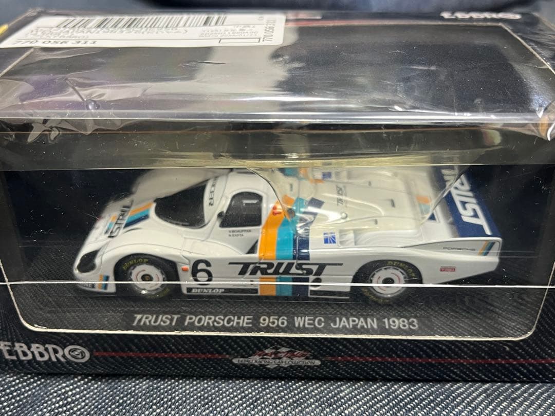 未開封EBBRO Porsche 956 TRUST WEC 1983 1/43