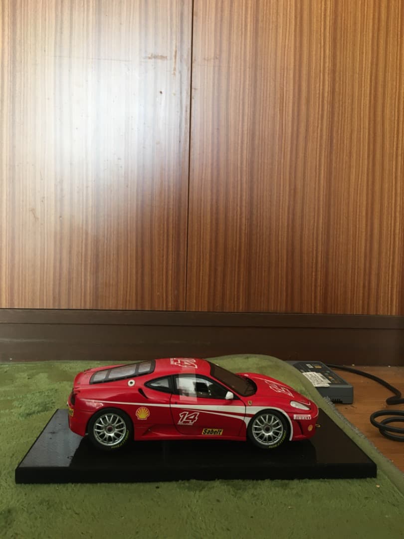ミニカー MATTEL FERRARI F430 CHALLENGE 18/1