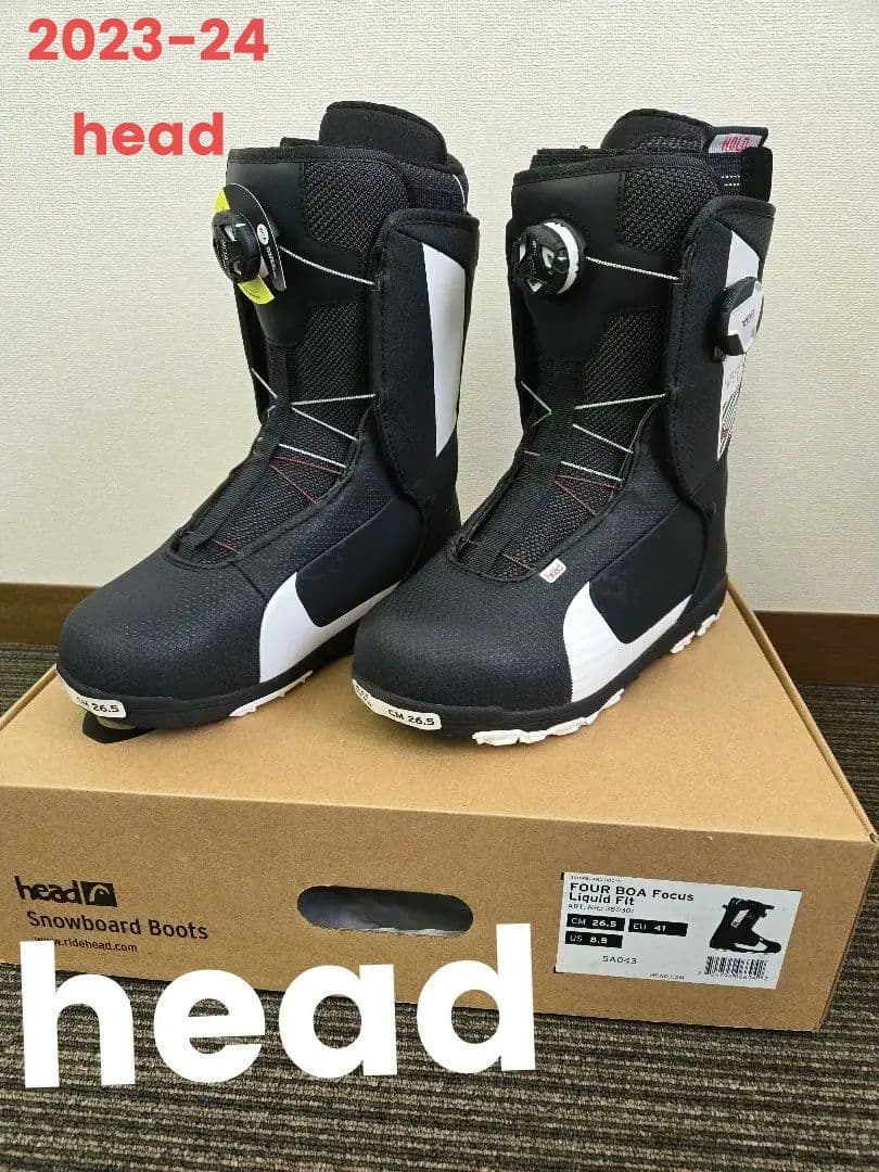 【新品】HEAD FOUR BOA Focus スノーボードブーツ 26.5