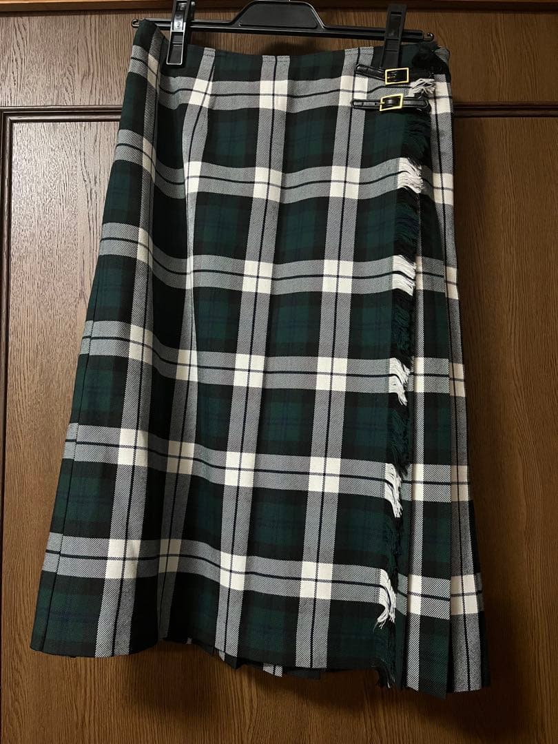 【タグなし新品】コージ　ワタナベ　スティル　プリーツスカート　11号　日本製