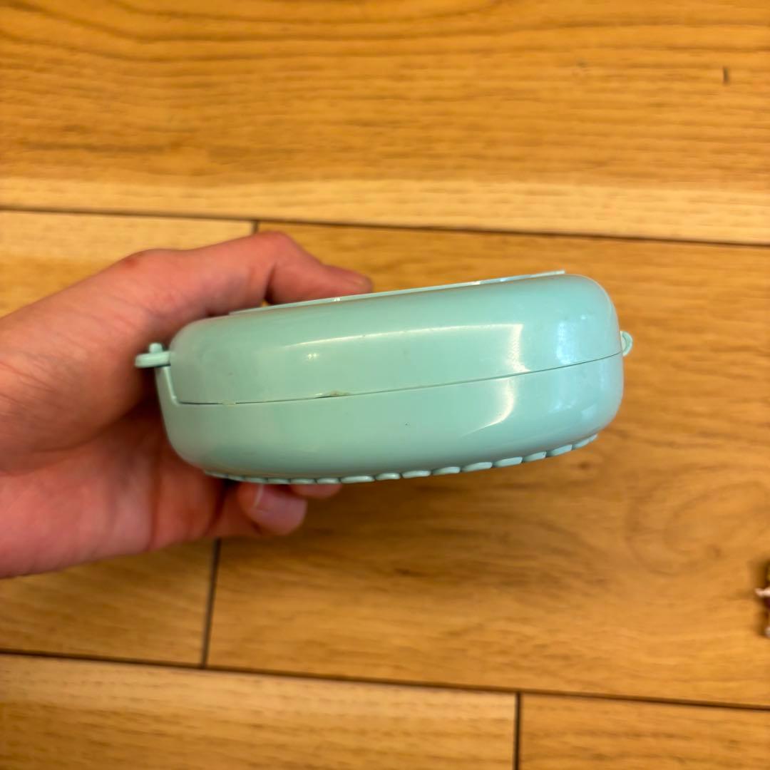 ポーリーポケット•ベビールーム・コンパクト•ハート型•パステルブルー