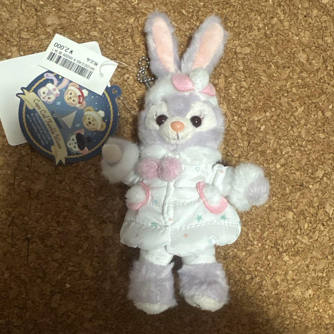 ダッフィー&フレンズ　ステラルー トゥウィンクル ウィンター　ぬいぐるみバッジ