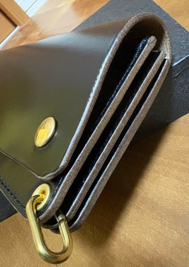 クロムエクセル　ロングトラッカーウォレット　 小判カン、ウォレットチェーン付き