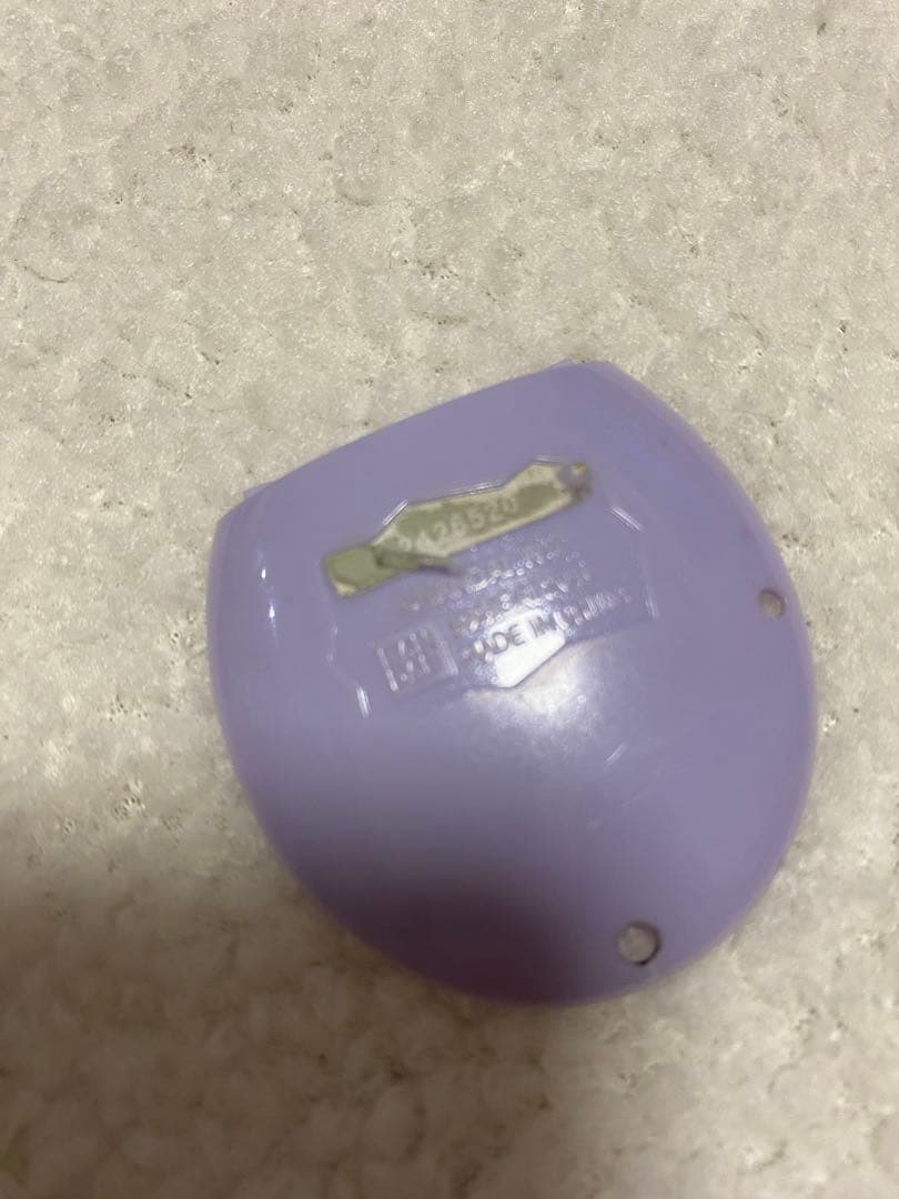 あ*か様 たまごっちmix 紫　動作確認済み　ストラップ付き