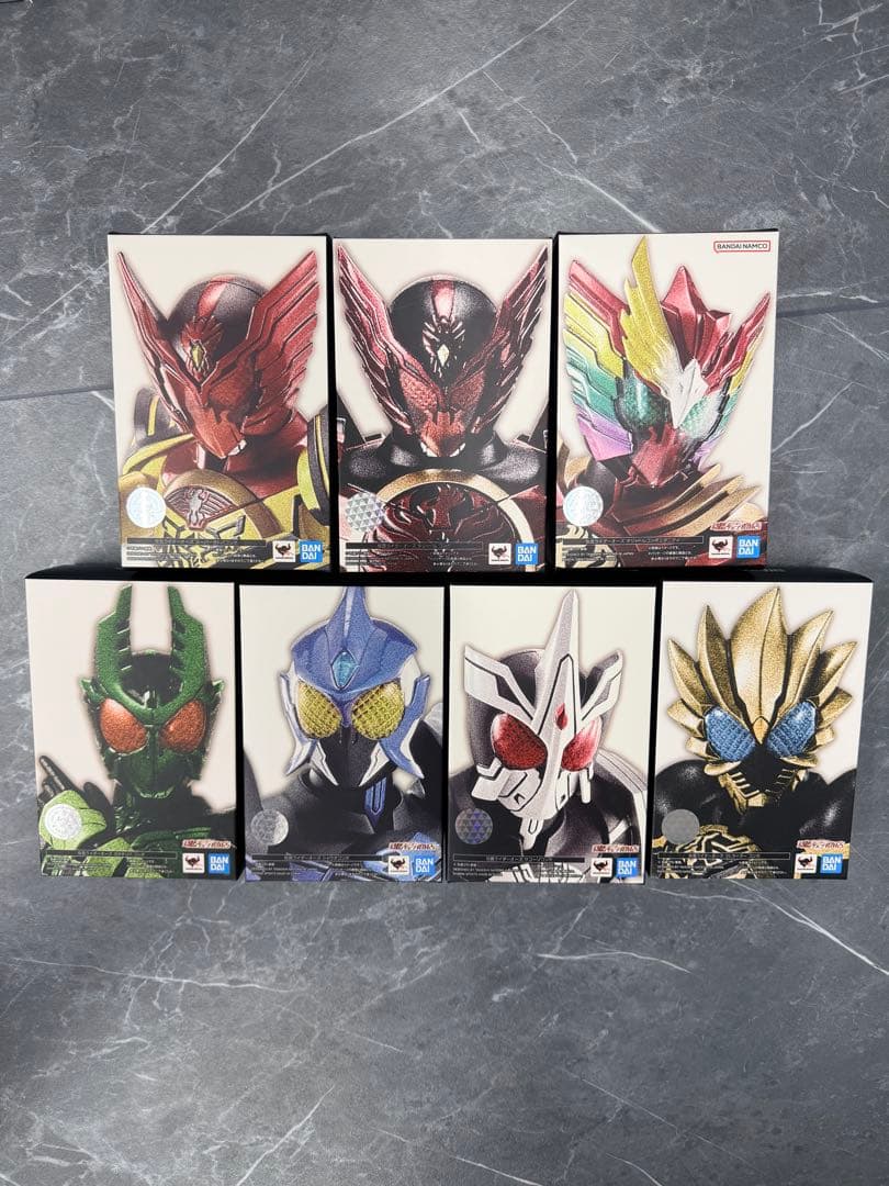 S H Figuarts 真骨彫製法 仮面ライダーオーズ　まとめ売り