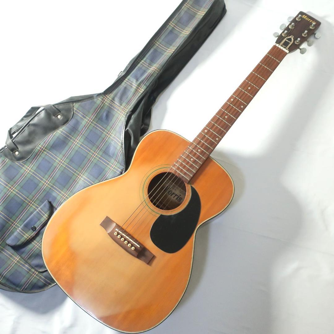 オプション1974 Morris F-12 アコースティックギター ケース付
