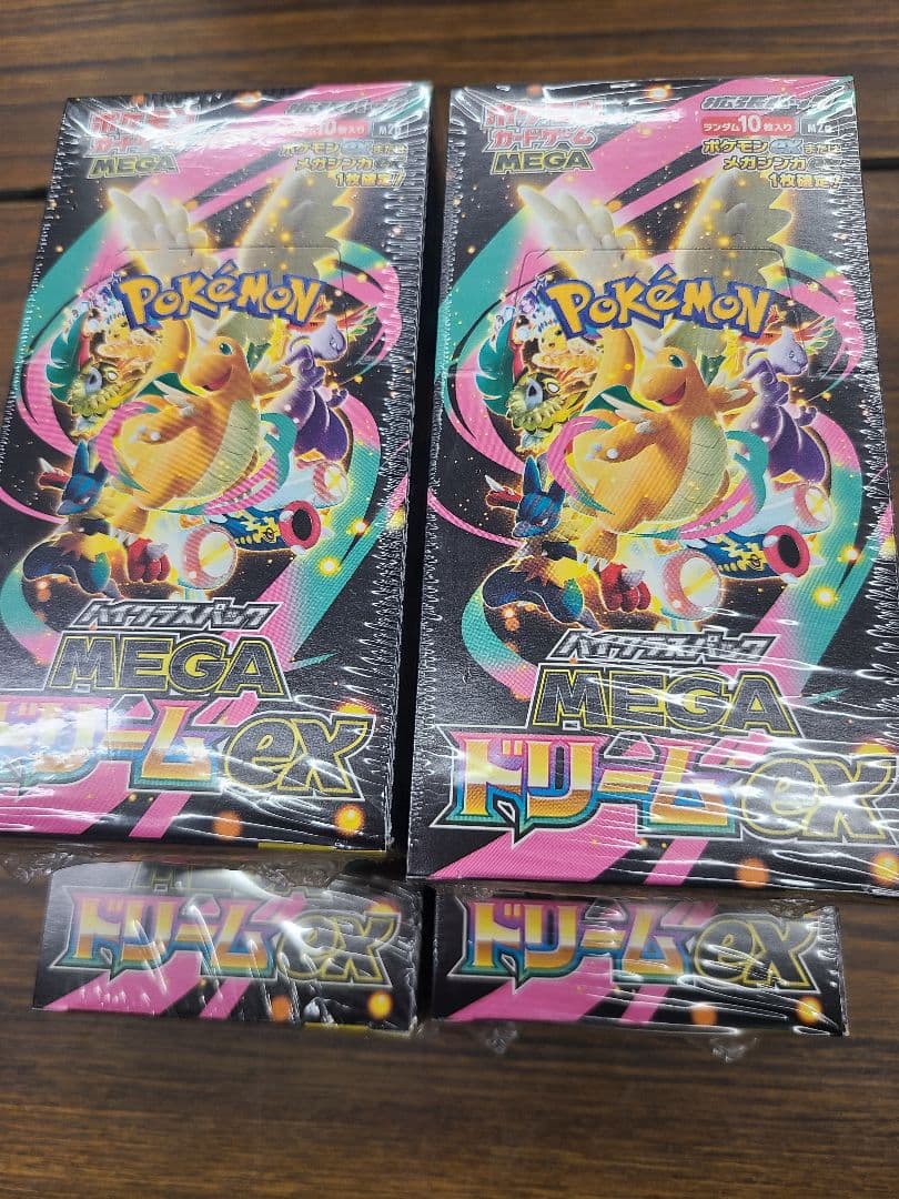 [新品シュリンク付] MEGA ドリームEX　4BOX　メガドリーム　4ボックス