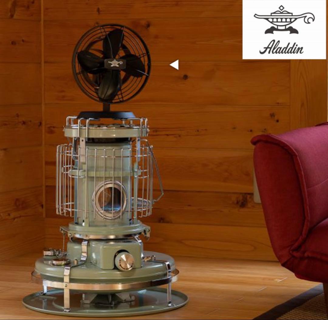 【アラジン】ストーブファンBF-FAN02【電源不要・ガス・石油代節約】