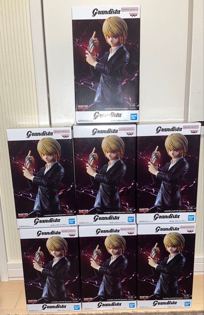 ハンターハンター クラピカ フィギュア 7体セット　グランディスタ