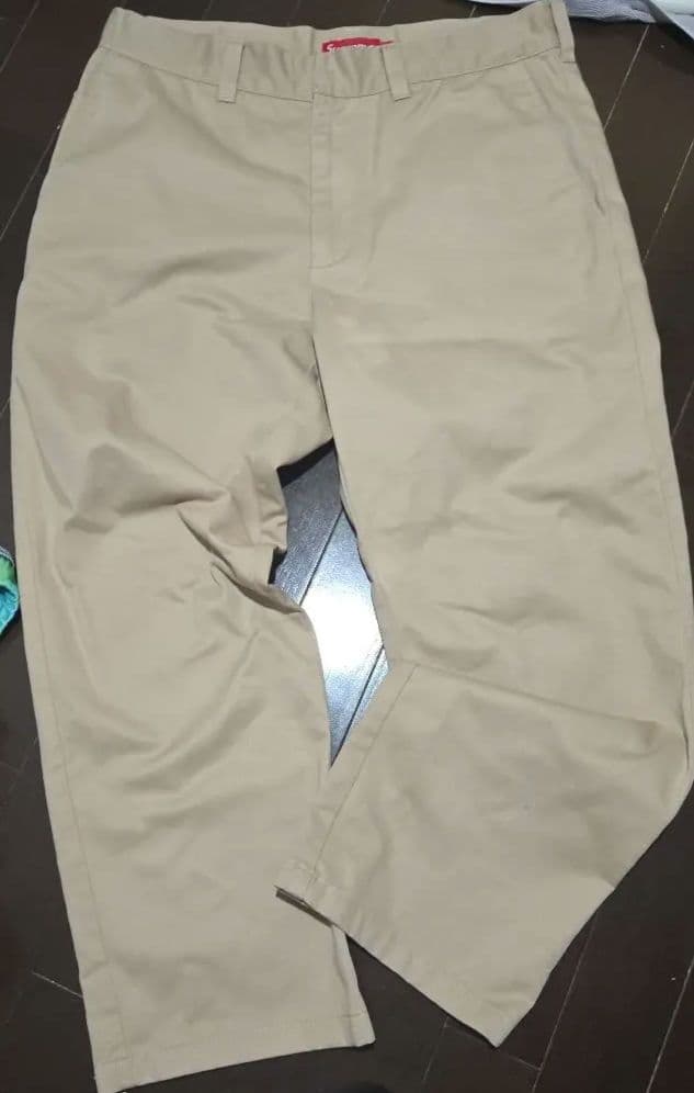 Supreme ベージュ チノパン 32 used