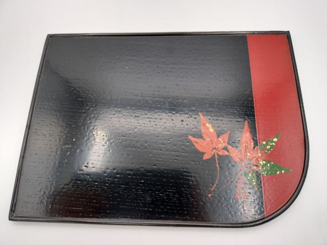 a997 銘々盆 合作 誰か袖 十作 木箱 茶道具 古物 懐石 菓子器　銘々皿