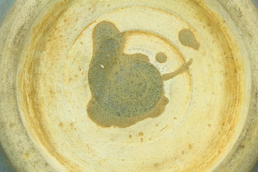 中国美術 紫斑釉 天球瓶 高17.5cm(LC124)