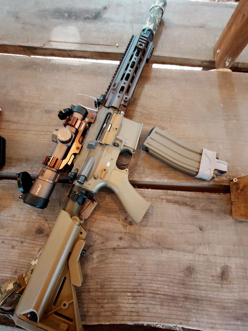 次世代電動ガンHK416デルタカスタム タンカラー