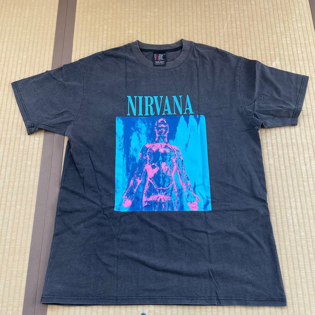 NIRVANA バンドTシャツ ニルヴァーナ SLIVER ロックTシャツ半袖T