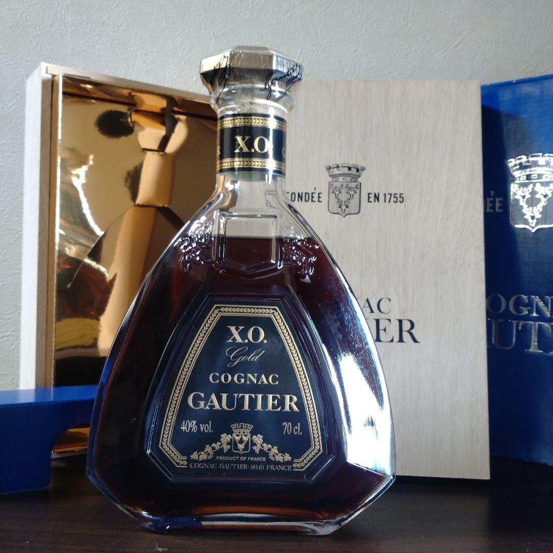 GAUTIER X.O. GOLD　ゴーティエ X.O. ゴールド コニャック