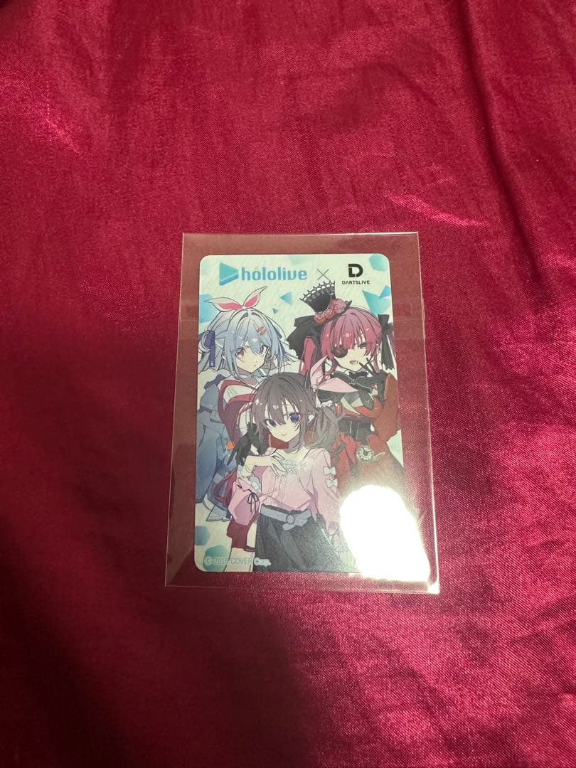 ホロライブコラボ　ダーツライブカード