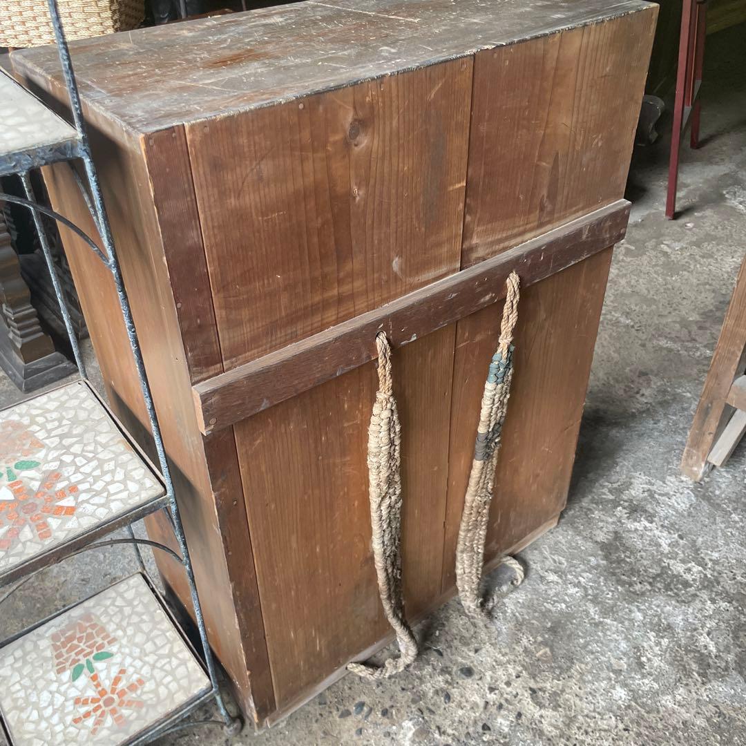 ねずこの収納箱　背負える箪笥　古道具　背負箪笥　鬼滅の刃