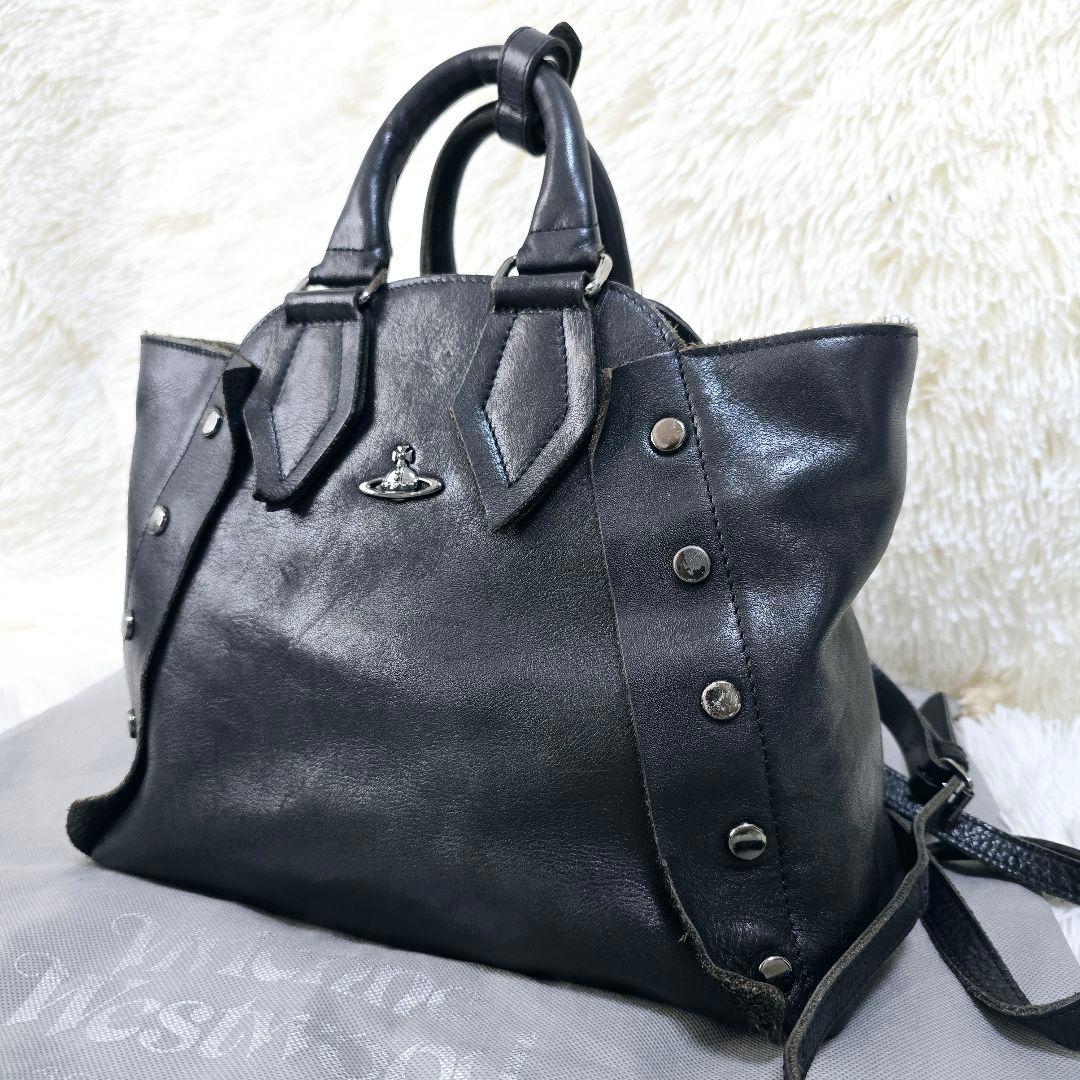 希少✨ヴィヴィアンウエストウッド 3way ヌーロック ブラック リュック