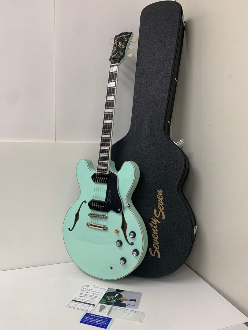 ギター Seventy Seven EXRUBATO-ZEBRA FINCH SFG