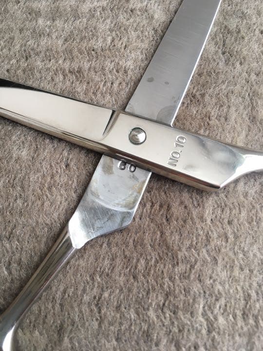 ペット用　トリミング　グルーミング　シザーセット　７点　犬　猫　プロ　学校