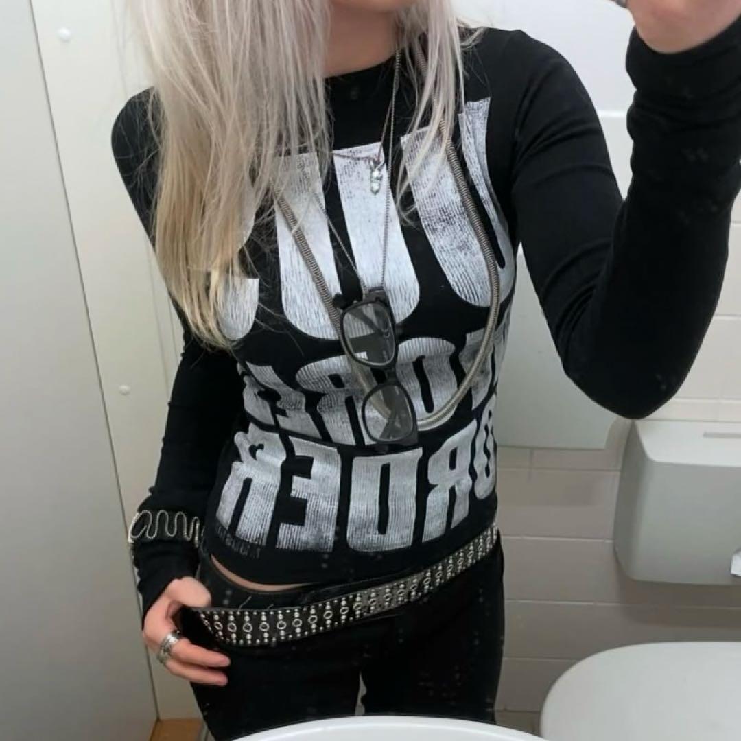 uusnimi y2k opium 長袖