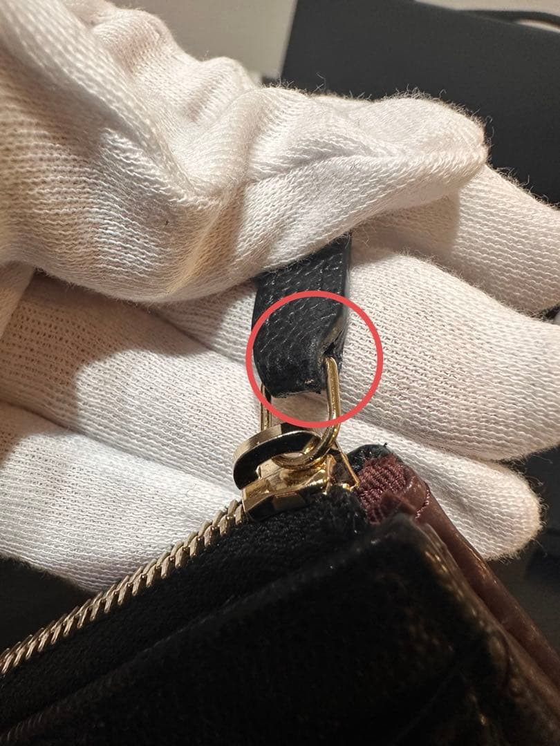 CHANEL L字コンパクト財布