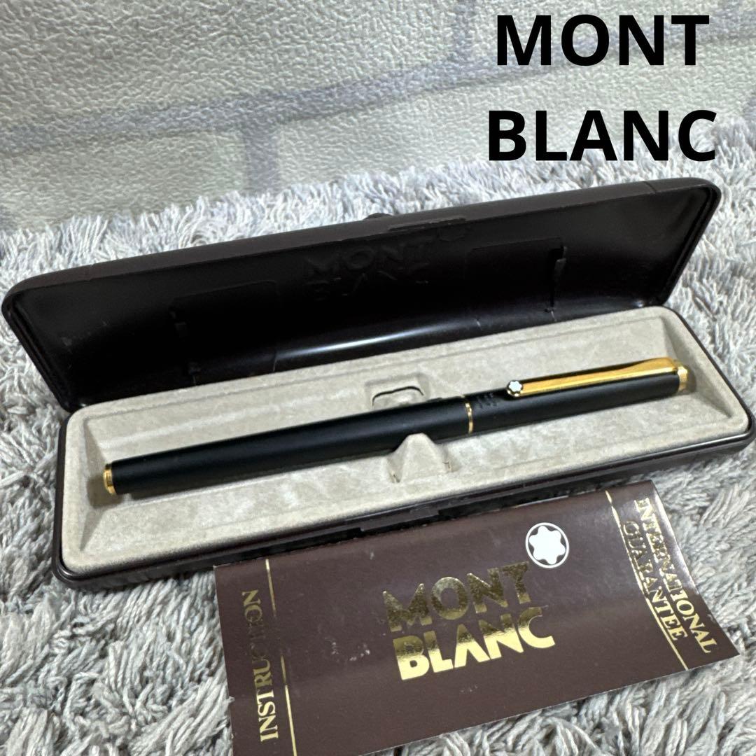 MONT BLANC モンブラン 万年筆 ペン先ゴールド スリムライン