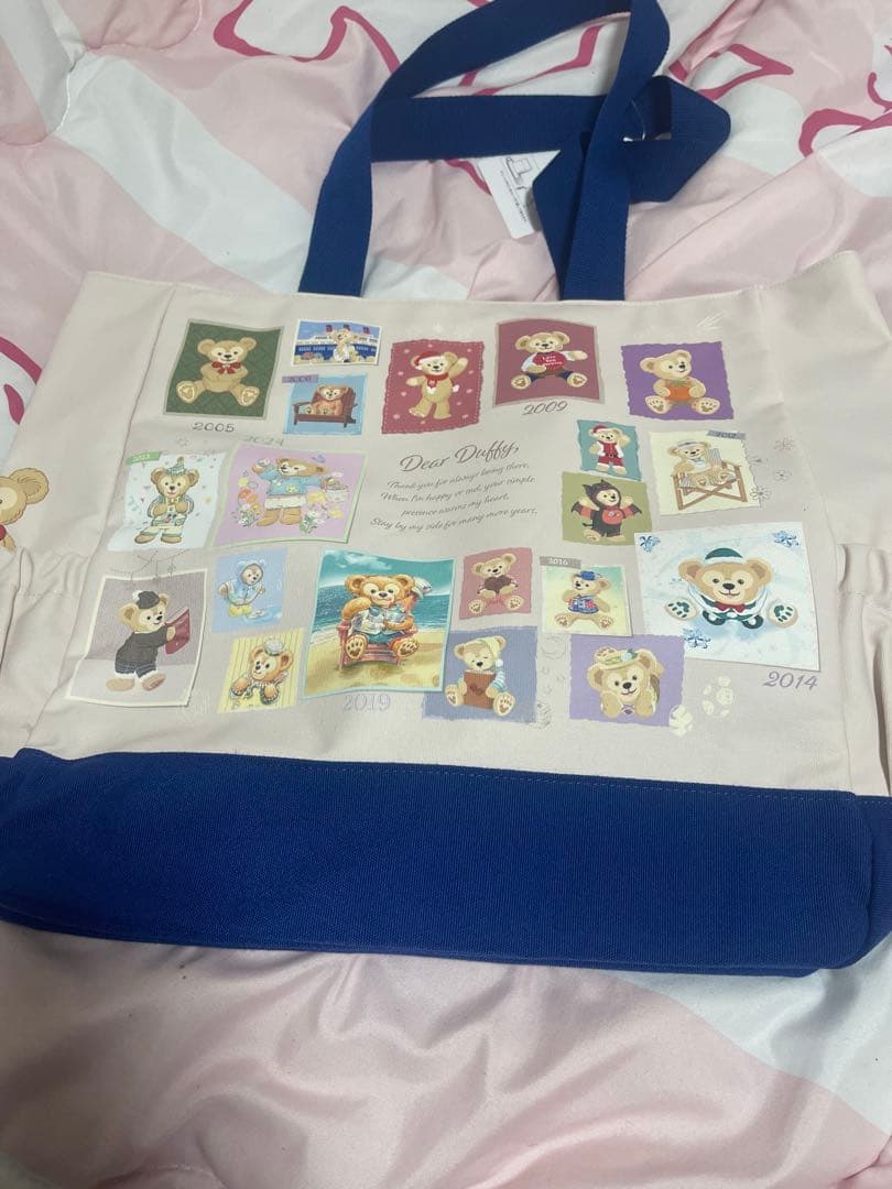 ディズニー ダッフィー＆フレンズ ダフフレ 20周年 トートバッグ