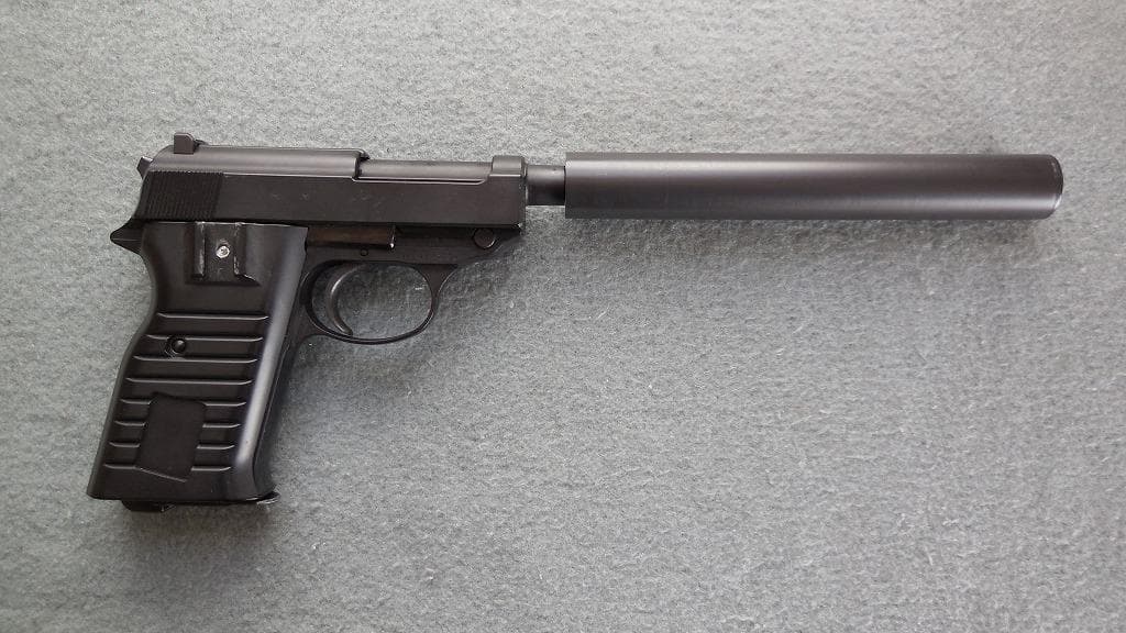 マルゼン　ワルサーP38　デタッチャブル専用　サイレンサー　オリジナル品