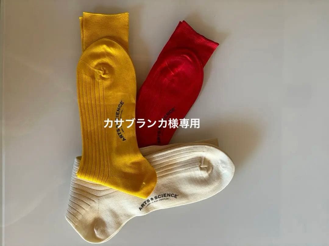 ARTS&SCIENCE MENS靴下