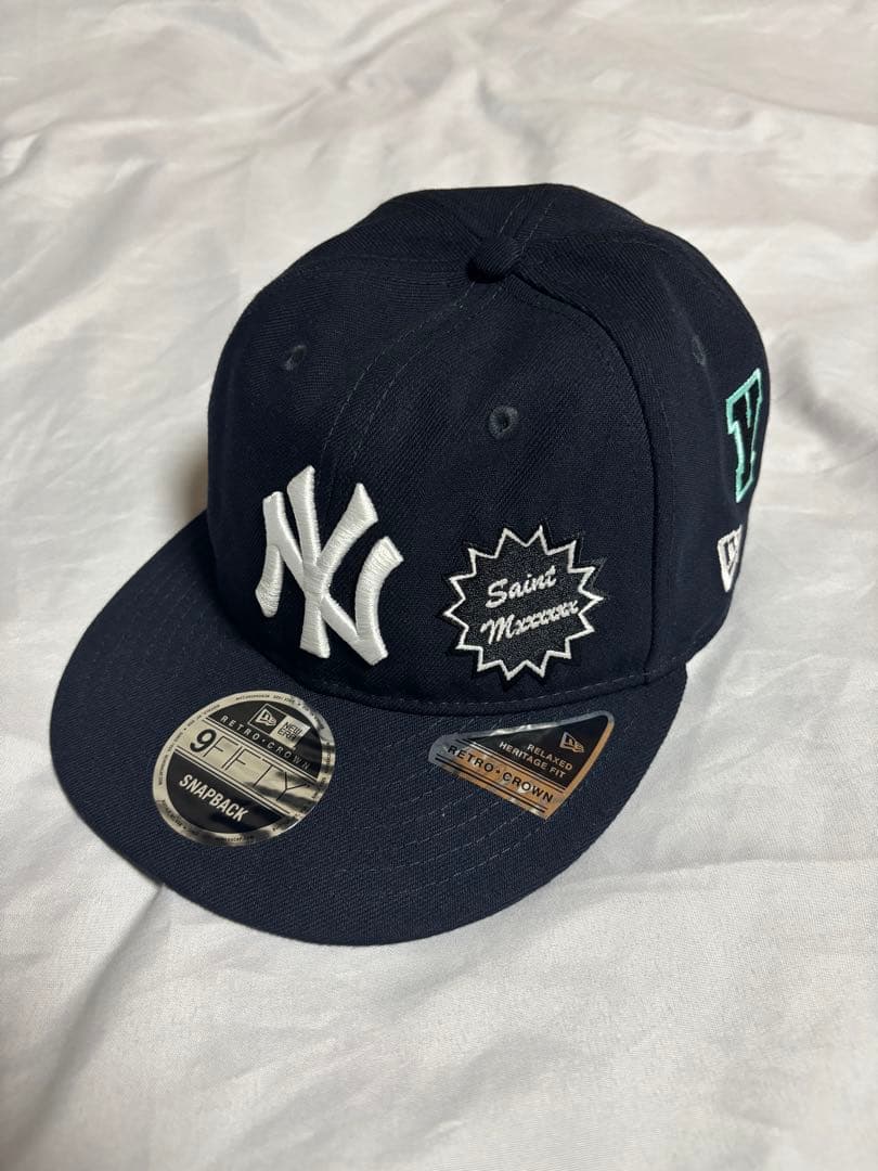 SAINT Mxxxxxx × NEW ERA RC 9FIFTY NYキャップ