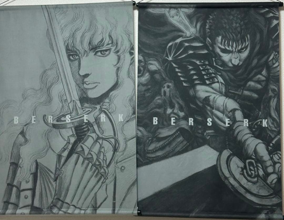 【BERSERK】 グリフィス ガッツ タペストリー