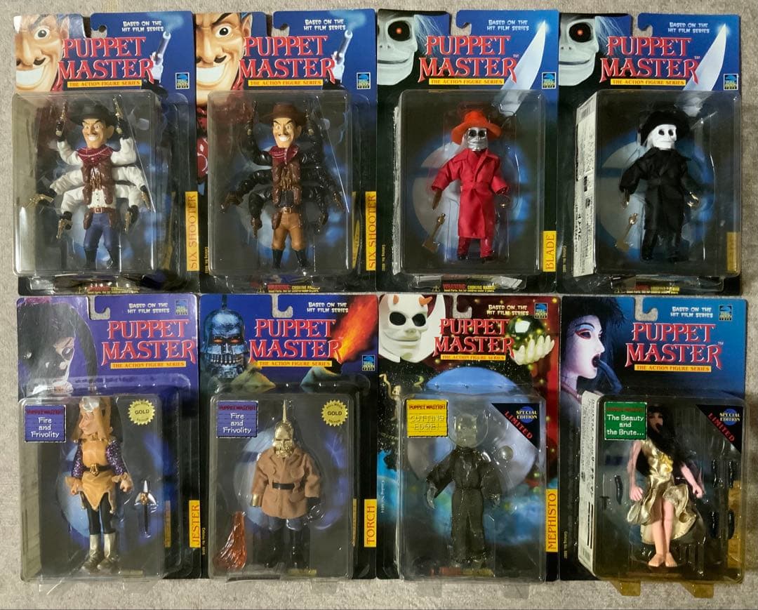 パペットマスター フィギュア８体セット