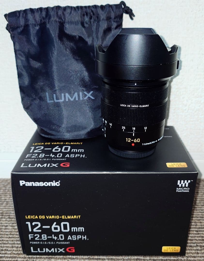 LUMIX LEICA DG VARIO-ELMARIT 12-60mm レンズ