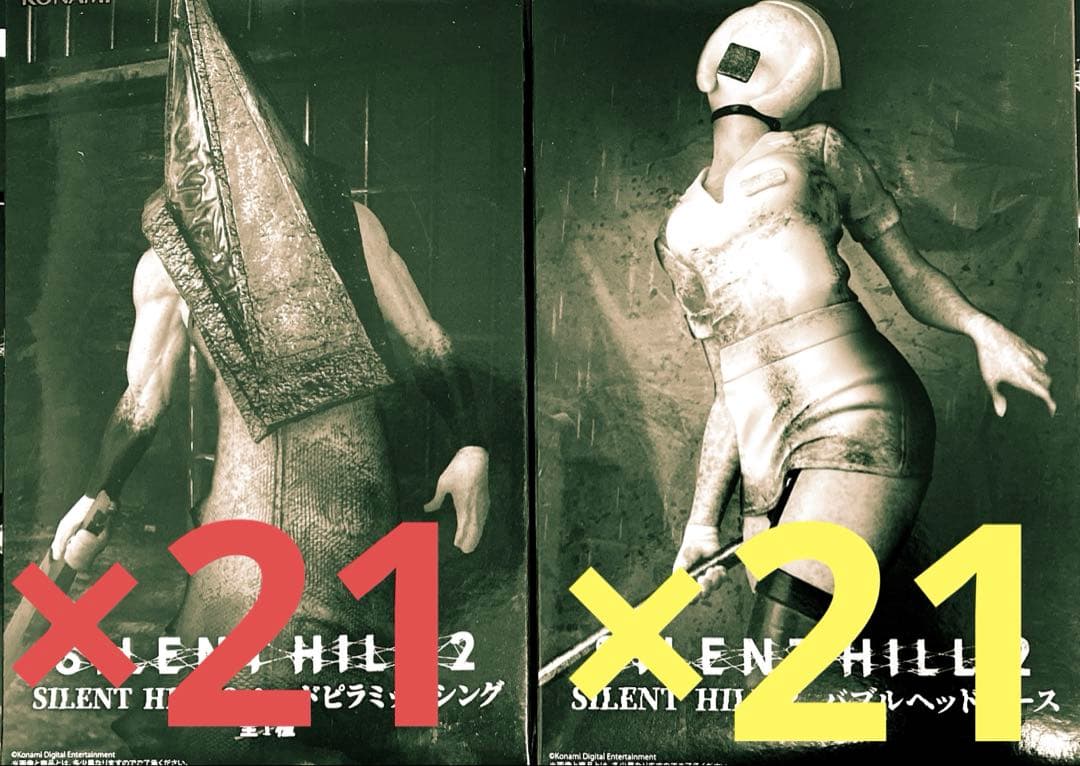 サイレントヒル2　バブルヘッドナース　レッドピラミッドシング　42体セット