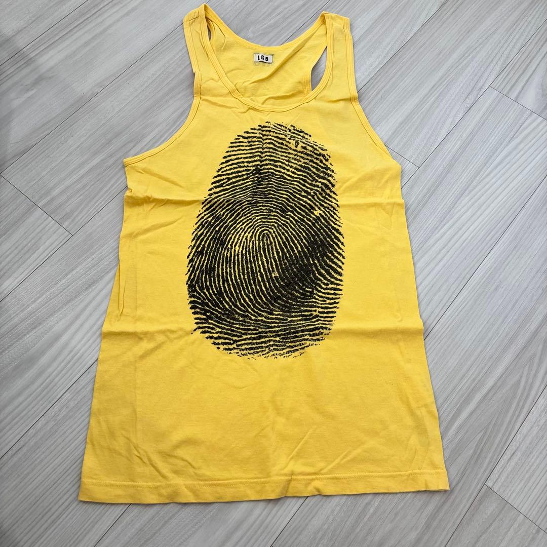 LGB hand graphic タンクトップ Y2K