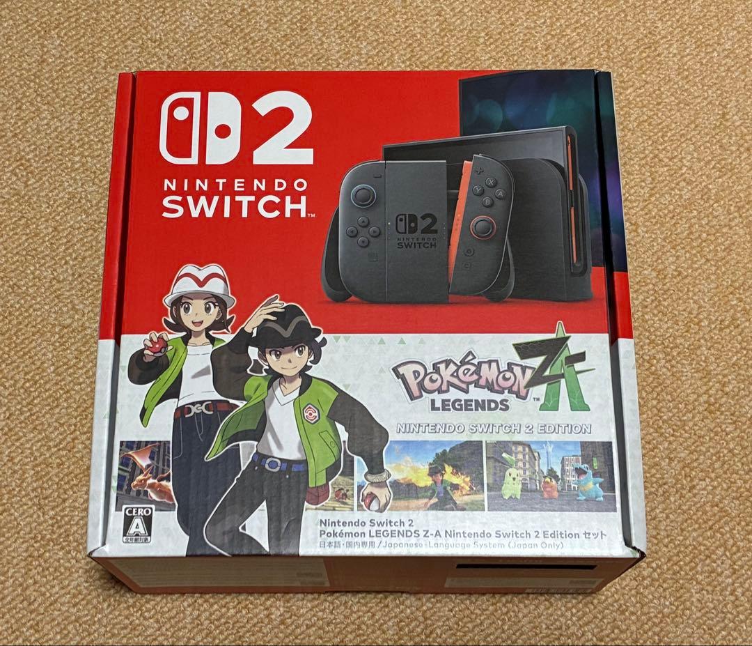 新品 Nintendo Switch２ポケモンレジェンズ Z-Aセット 納品書付