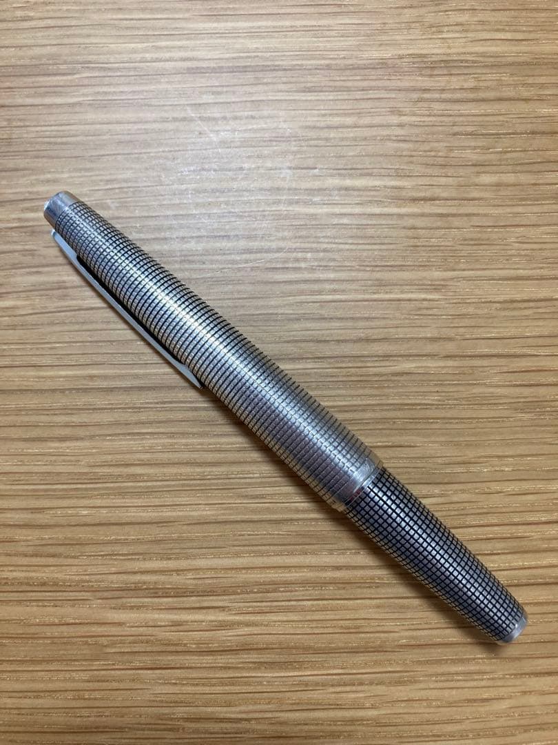 パイロット　エリートs万年筆　FM ニブ　スターリングシルバー