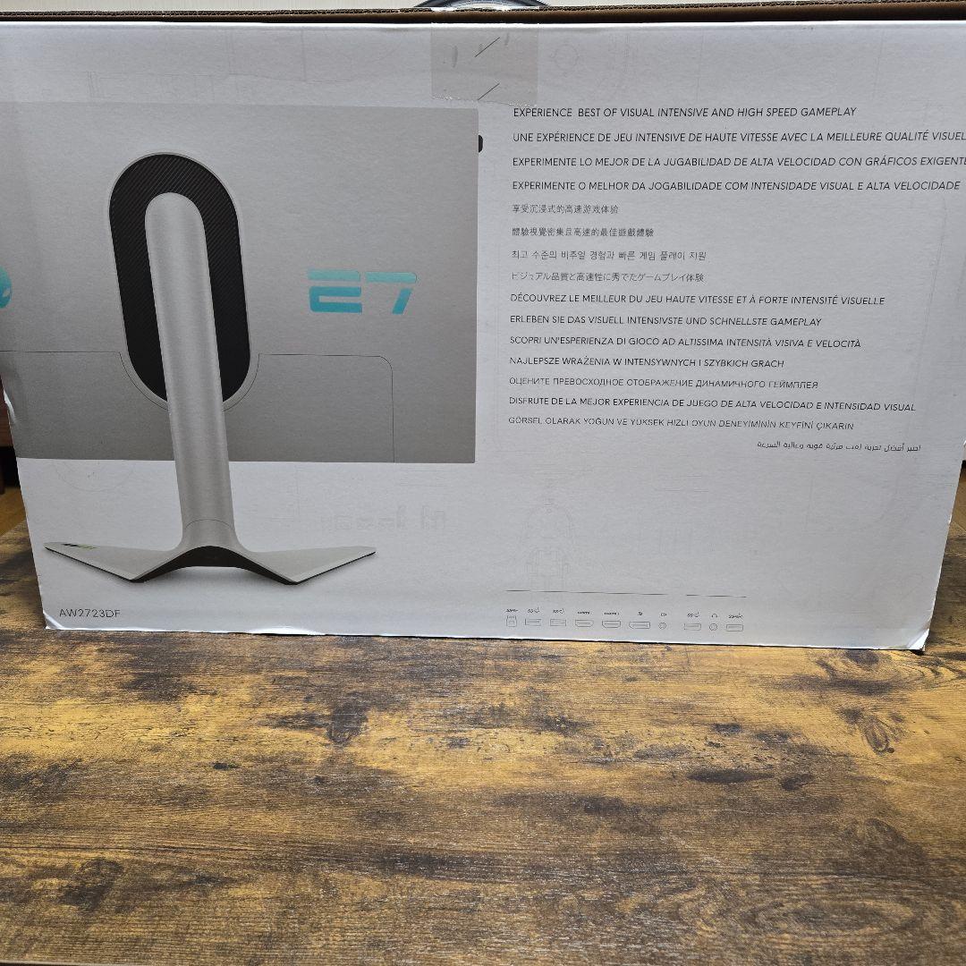 Alienware AW2723DF WQHD 280Hz ゲーミングモニター