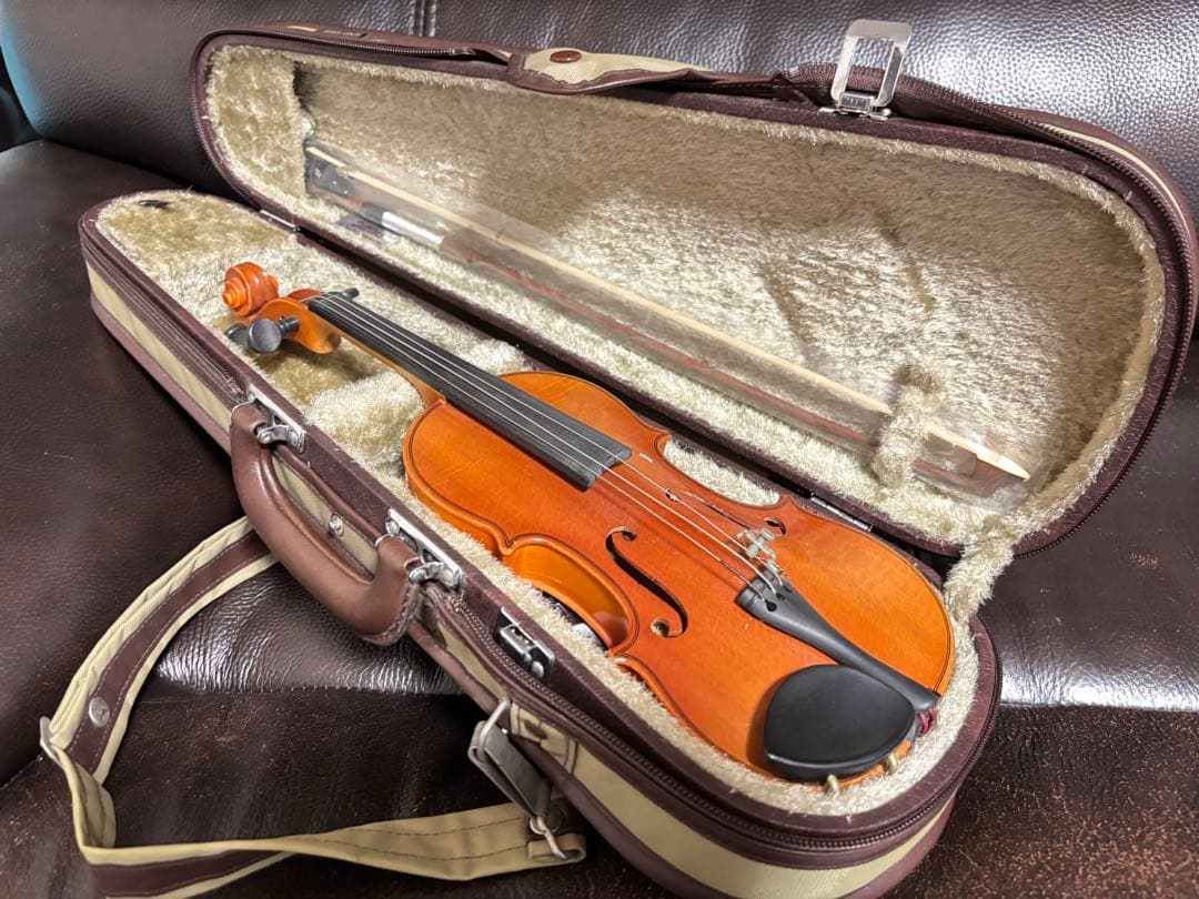 【Sapuchie】バイオリン本体・ケース・弓・説明書セット