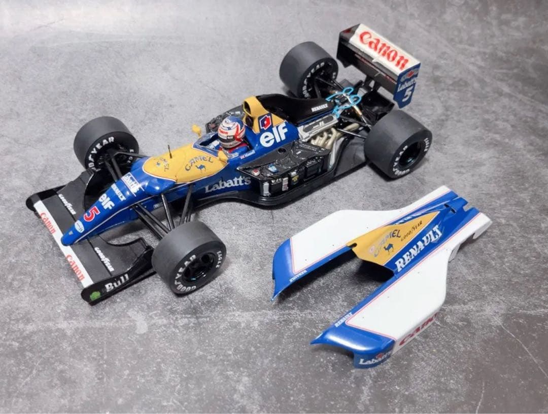カスタム品 1/18 Quartzo ウィリアムズ ルノー FW14B 絶版