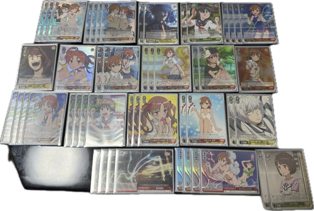 ヴァイスシュヴァルツ とある科学の超電磁砲デッキ パワーアップセットフルホイル