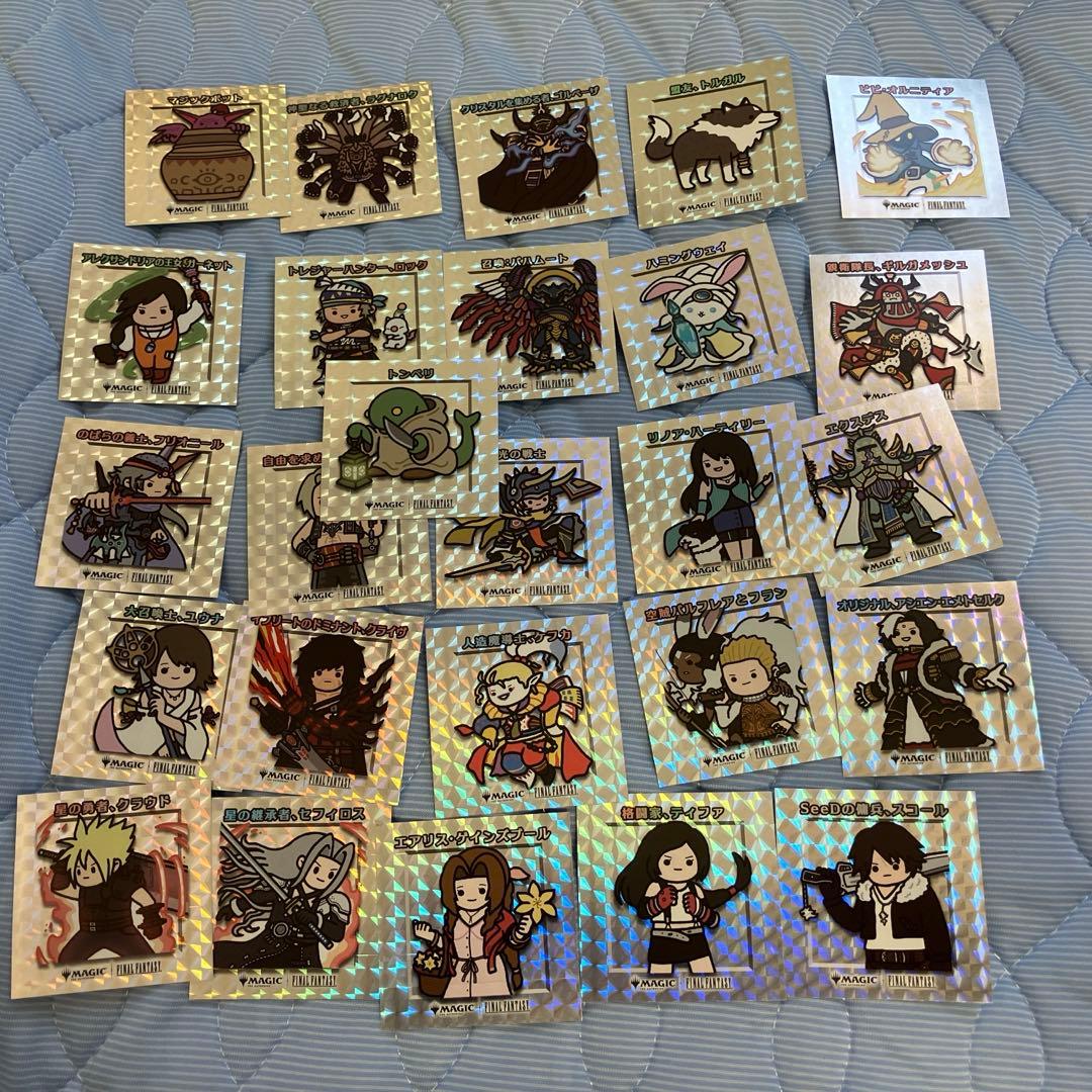 千*晶様 mtg ffちびキャラシール　26種