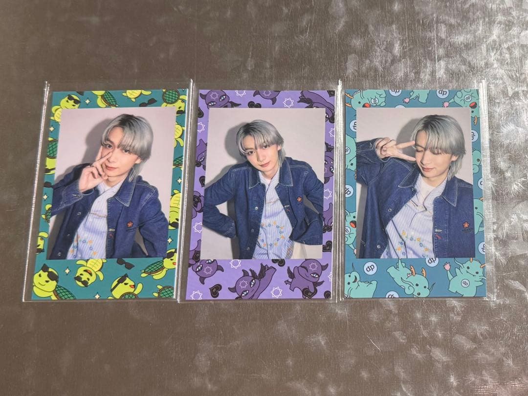 ℋ*様 龍宮城 冨田侑暉 龍Tube フォトカード 3枚