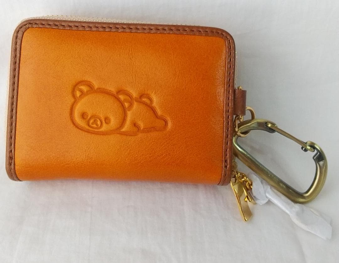 リラックマ　本革　キーケース　リラックマストア限定