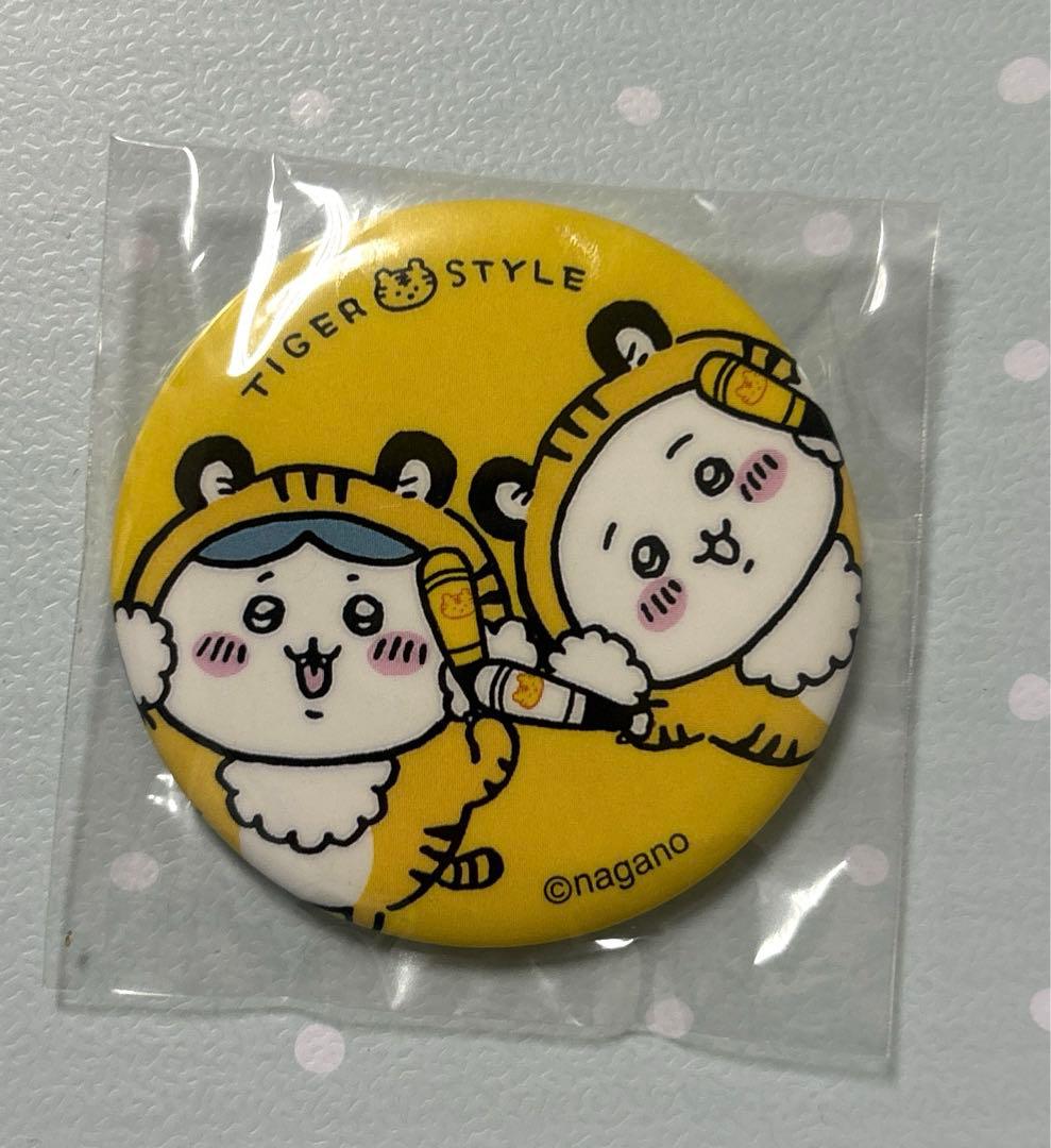 ちいかわ　タイガースタイル　缶バッジ　阪神　タイガース　レア