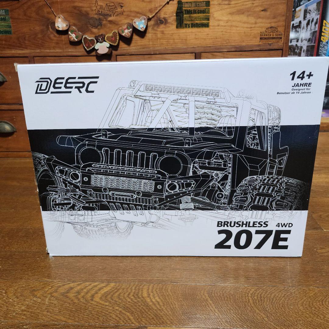【1/10巨大】DEERC 207E 4WD ブラシレスRCカー